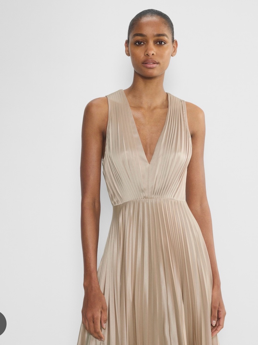 Aritzia Rio Satin dress - Picture 3 of 5
